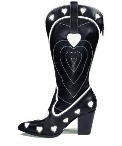 Y R U SPACE COWGIRL HEART - BLACK
