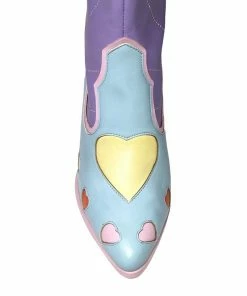 YRU Sneakers SPACE COWGIRL HEART - PASTEL