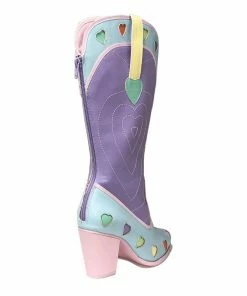 YRU Sneakers SPACE COWGIRL HEART - PASTEL