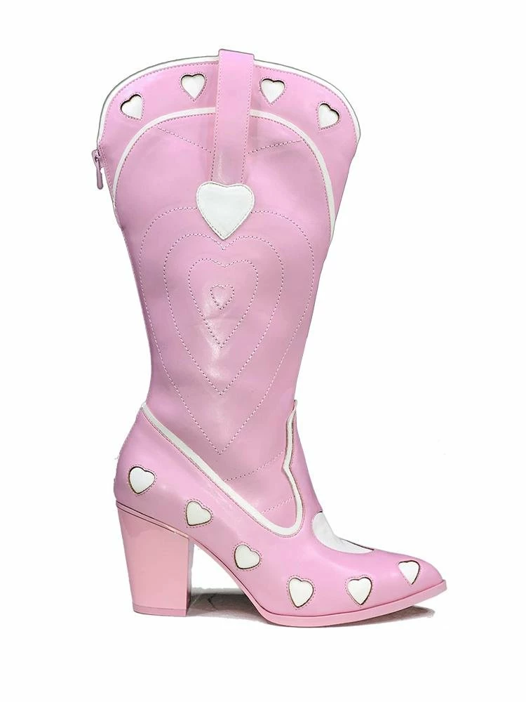 YRU SPACE COWGIRL HEART - PINK Sneakers 4 YRU SPACE COWGIRL HEART - PINK Sneakers