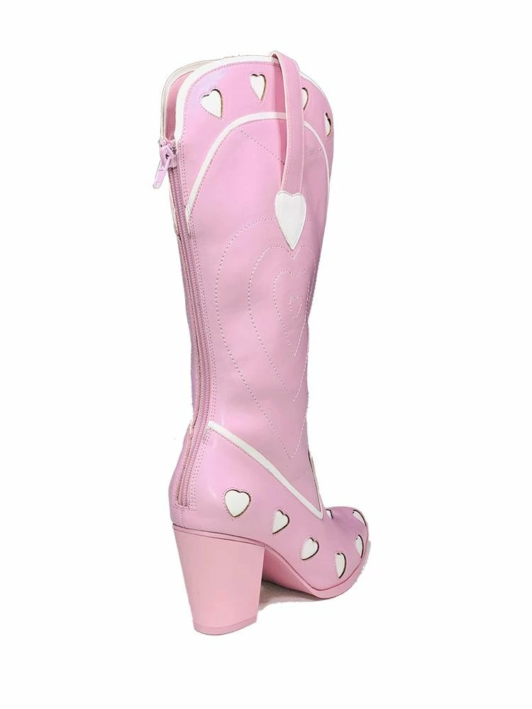 YRU SPACE COWGIRL HEART - PINK Sneakers 7 YRU SPACE COWGIRL HEART - PINK Sneakers
