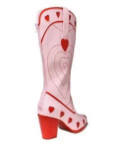 Y R U Sneakers SPACE COWGIRL HEART - PINK RED