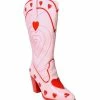 Y R U Sneakers SPACE COWGIRL HEART - PINK RED