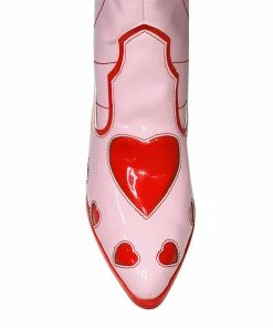 Y R U Sneakers SPACE COWGIRL HEART - PINK RED