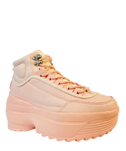 BERNESS SPECTRUM HI - PINK Platforms