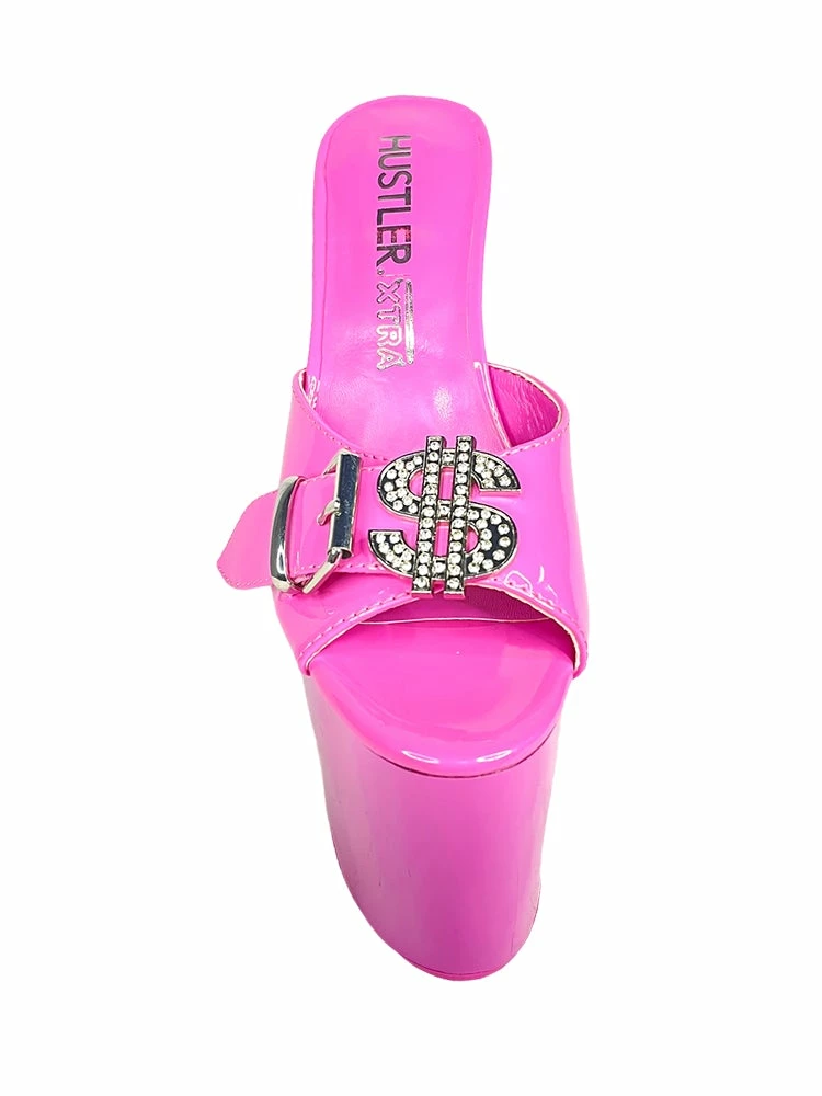 XTRA Platforms SUGAR $ - PINK/SILVER 5 XTRA Platforms SUGAR $ - PINK/SILVER