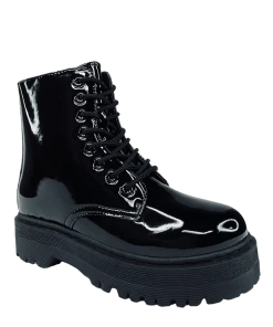 QUPID Platforms TREAD - BLACK PATENT