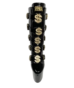 XTRA VIP - BLACK/GOLD Platforms