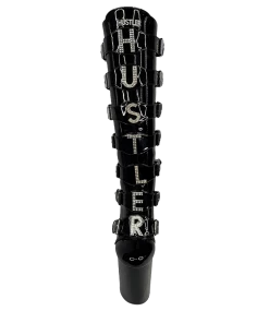 XTRA VIP HUSTLER - BLACK/SILVER Platforms