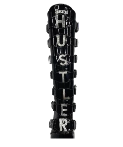 XTRA VIP HUSTLER - BLACK/SILVER Platforms