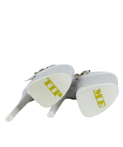 XTRA VIP - WHITE/GOLD Platforms