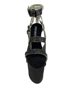 HUSTLER BY XTRA Platforms X QRYSTAL - BLACK